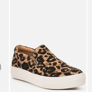 Steve Madden Platform Leopard Sneakers